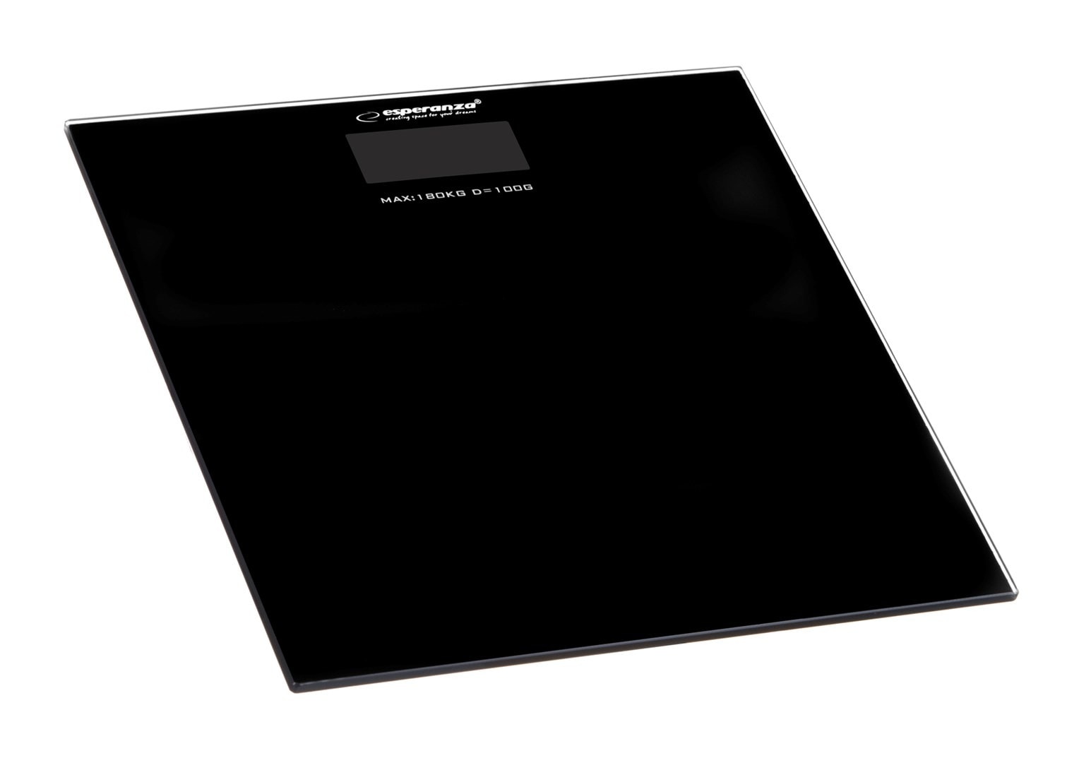 Esperanza Aerobic - Electronic bathroom scale black