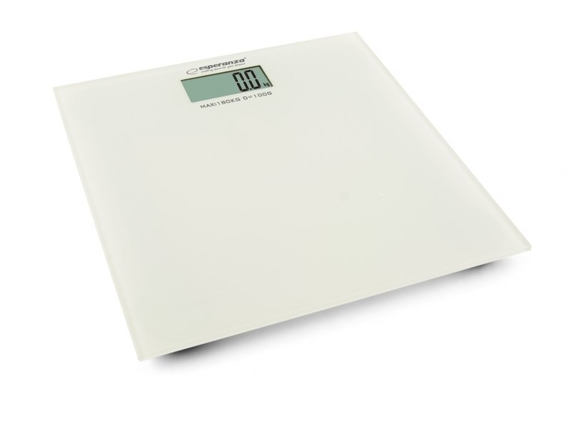 Esperanza Aerobic - Bathroom scale white - ideal for weight monitoring