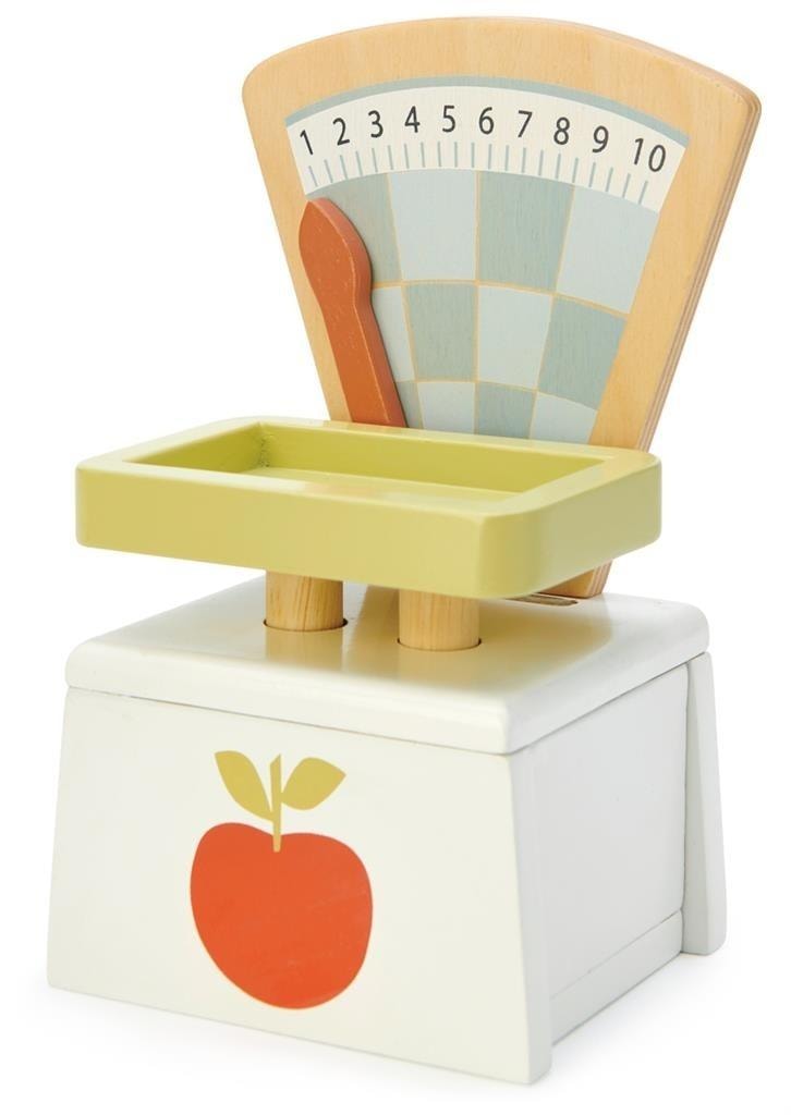 Tender Leaf Toys Wooden toy scale - perfect for playing store