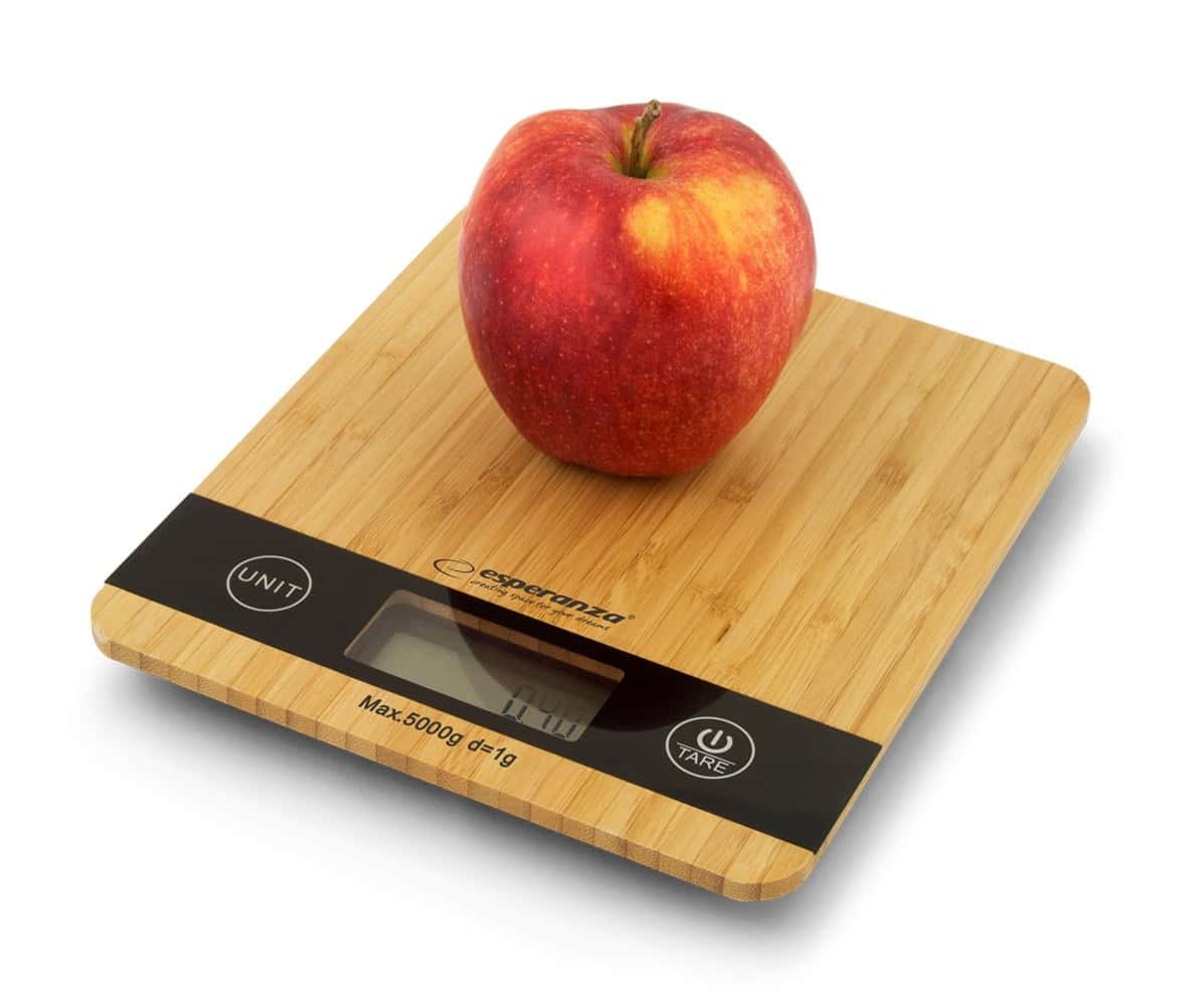 Esperanza Bamboo EKS005 - Kitchen scale beige - Precision in your kitchen