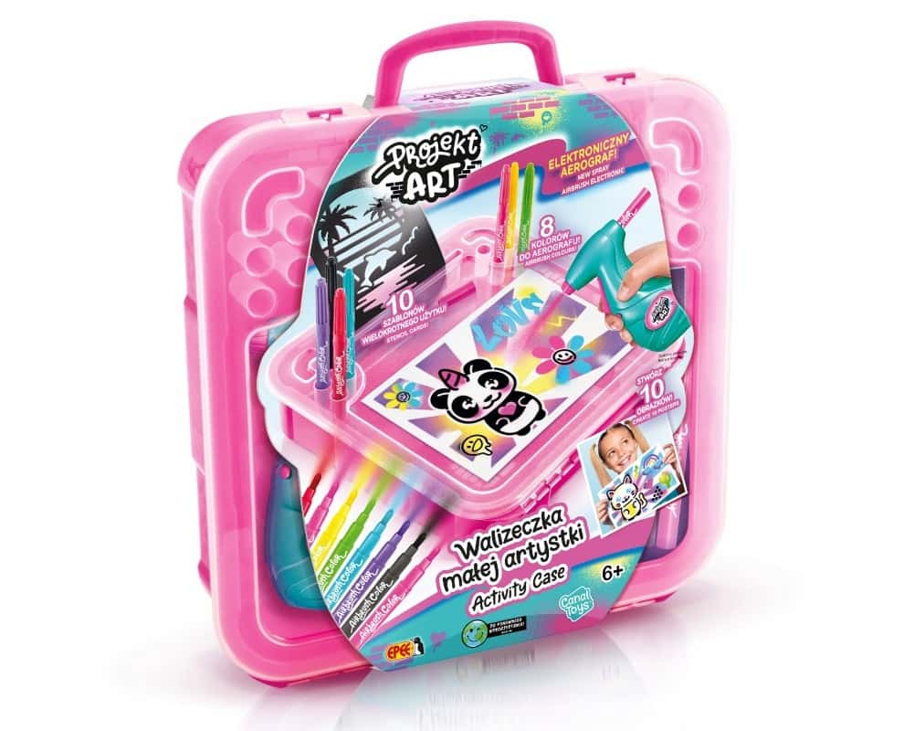 Project Art Small artist's briefcase - creative set for children