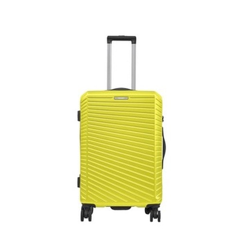 Panama ABS Suitcase 55 cm Yellow - perfect for short trips