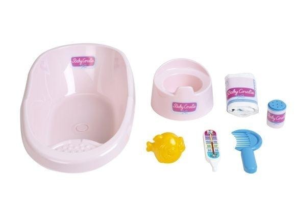 Baby Coralie Doll bathtub with accessories - perfect gift for a little caregiver!