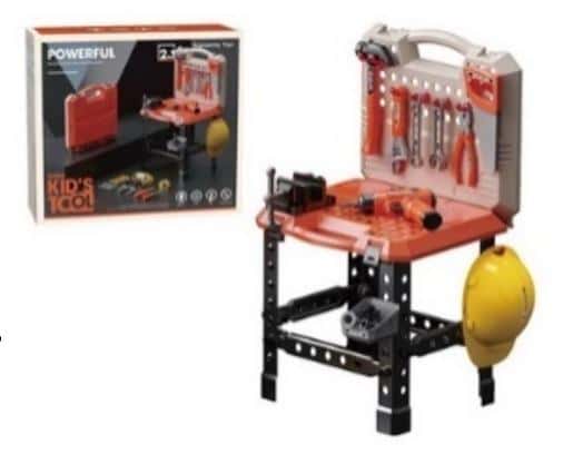 Tool workshop in a case with drill - perfect gift for little handymen