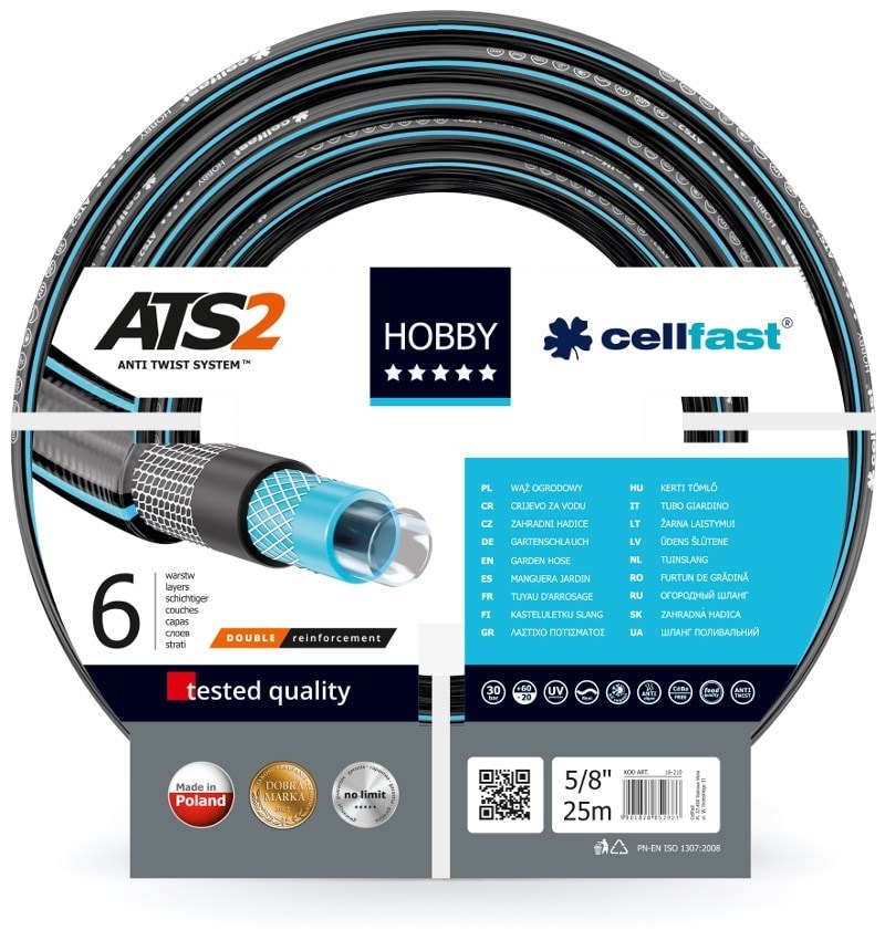 Hobby Garden Hose ATS 5/8" 50m - reliable watering