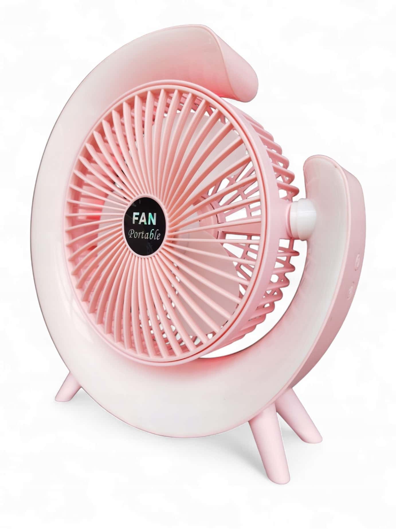 Desk fan pink 35W - perfect for hot days
