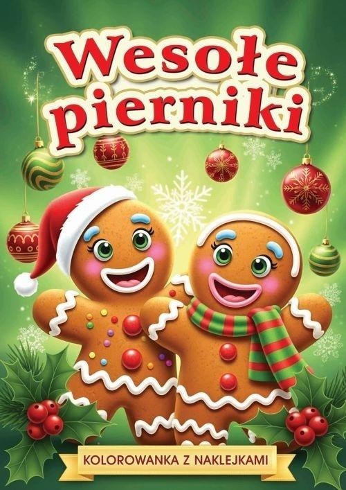 Arti Cheerful Gingerbread - coloring book for children