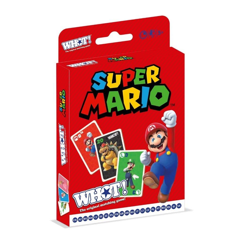 WHOT! Super Mario - Card game for the whole family