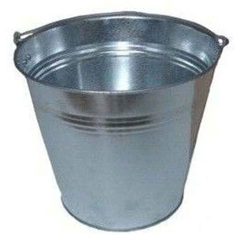 Galvanized sheet metal bucket 5L - universal use