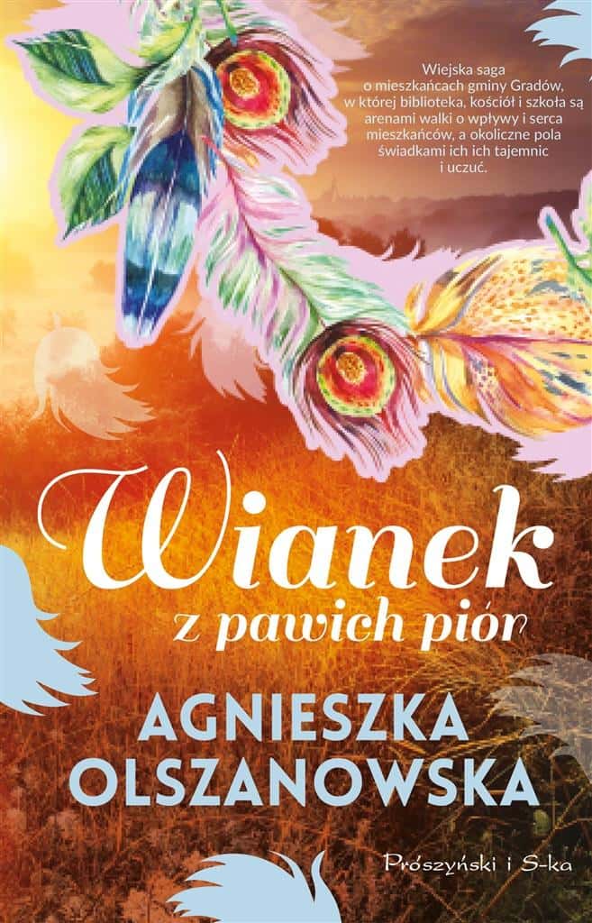 Agnieszka Olszanowska - Wreath of peacock feathers - social novel