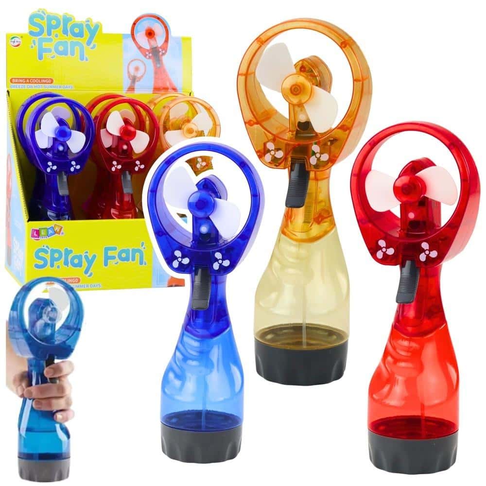 Portable fan with spray - Refreshment on hot days!