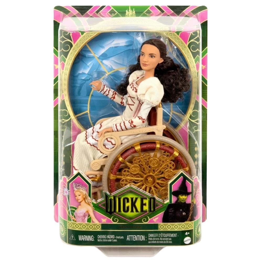 Wicked Fashion doll Nessarose in a wheelchair - inspires creativity