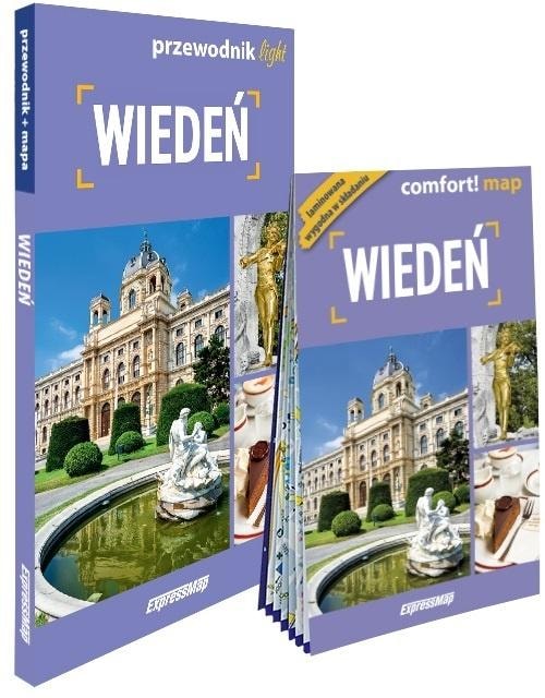 ExpressMap Vienna travel guide 2in1 light 2025 - discover the capital of Austria