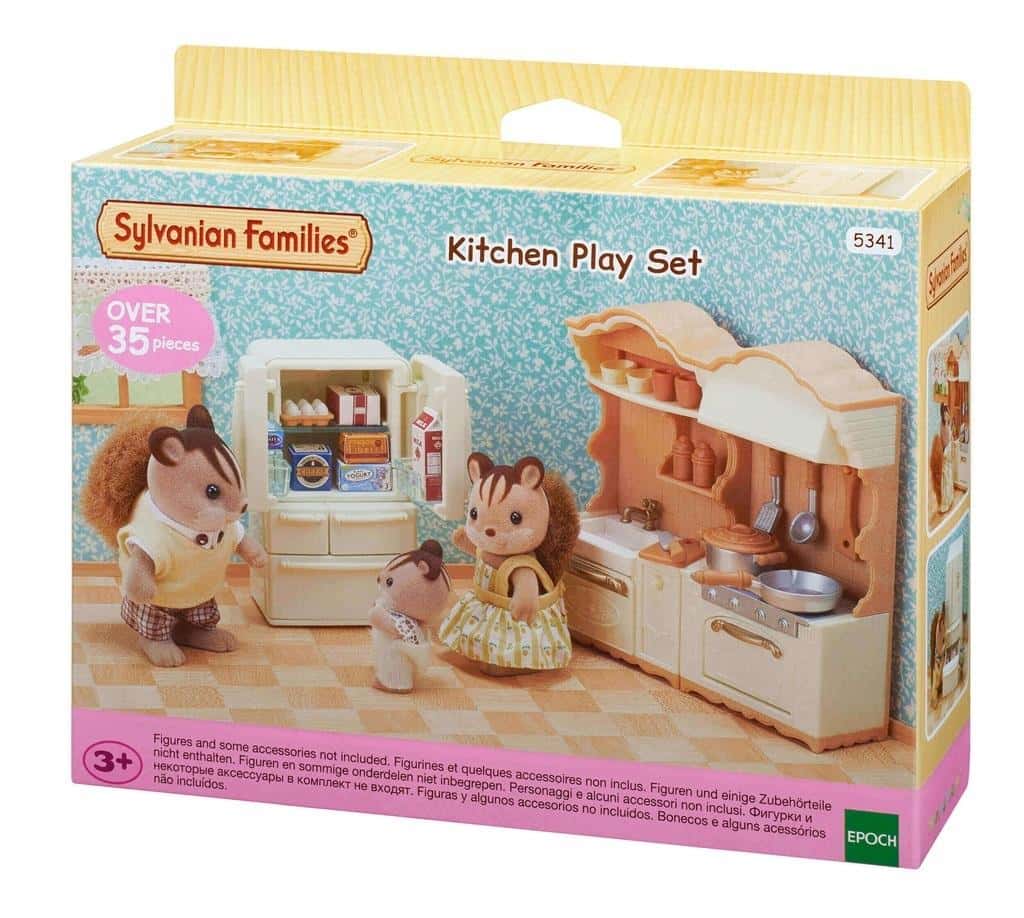 Sylvanian Families Country kitchen with refrigerator - perfect playset