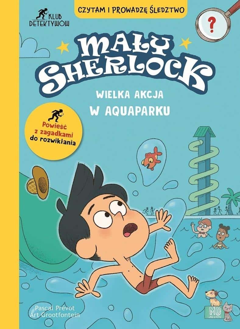 Little Sherlock - Great action in the aquapark - Puzzles for kids