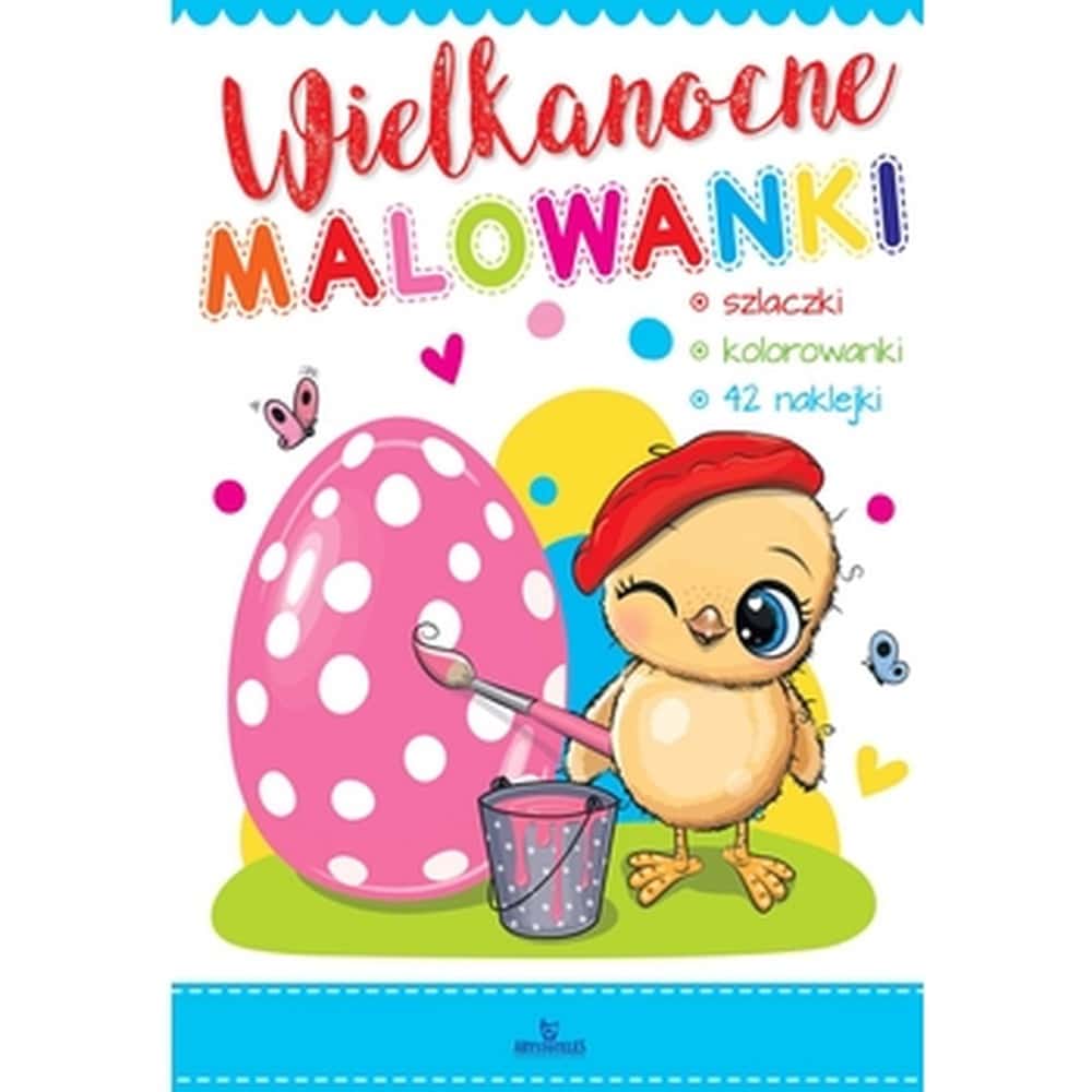 Easter coloring books with stickers - creative fun for kids