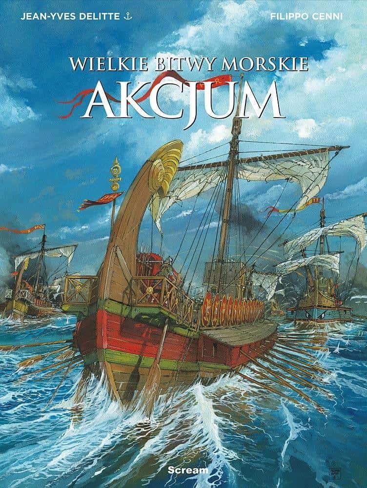 Scream Comics Great Naval Battles - Actium - Historical Comic