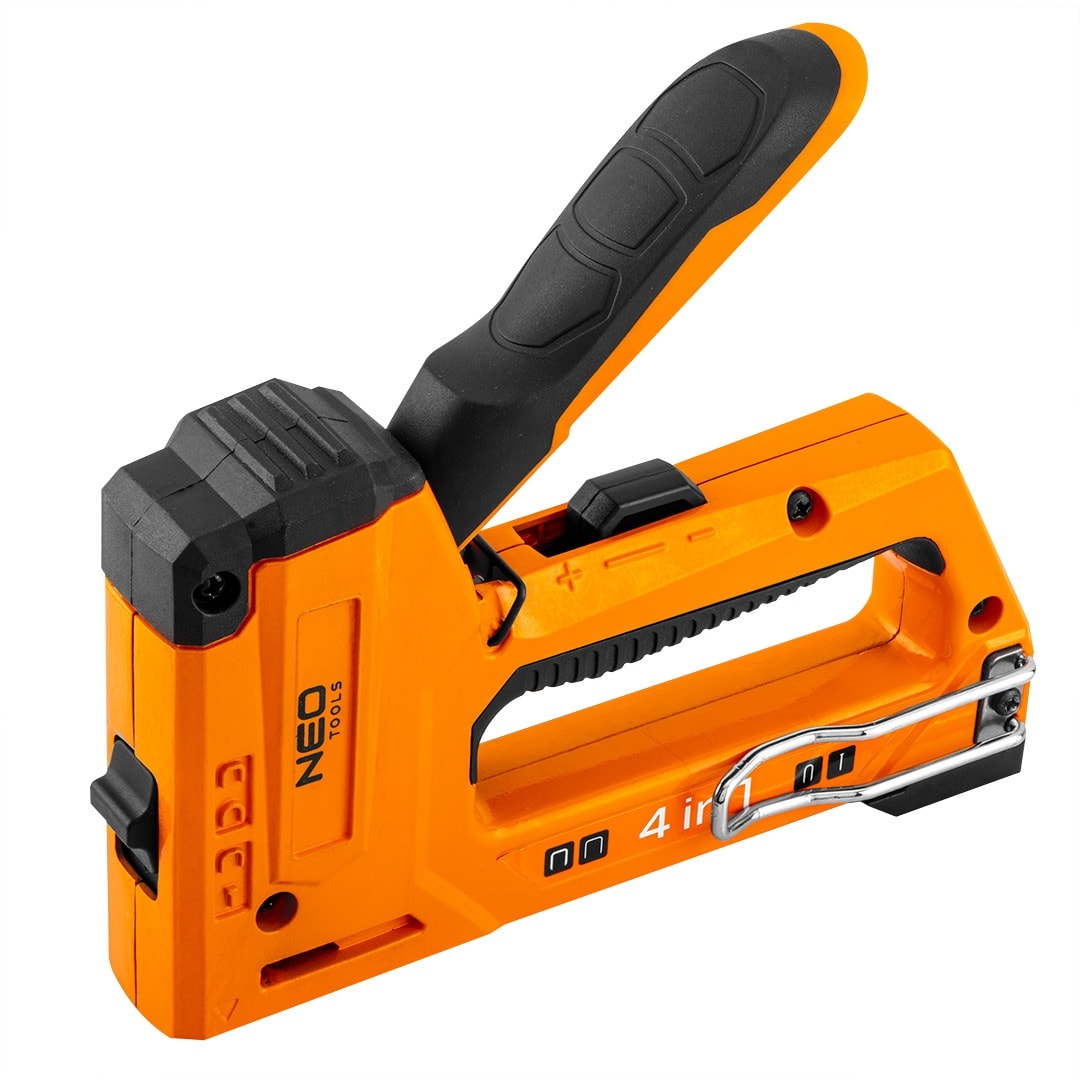 NEO TOOLS Multifunctional upholstery stapler 4in1 - indispensable in every workshop