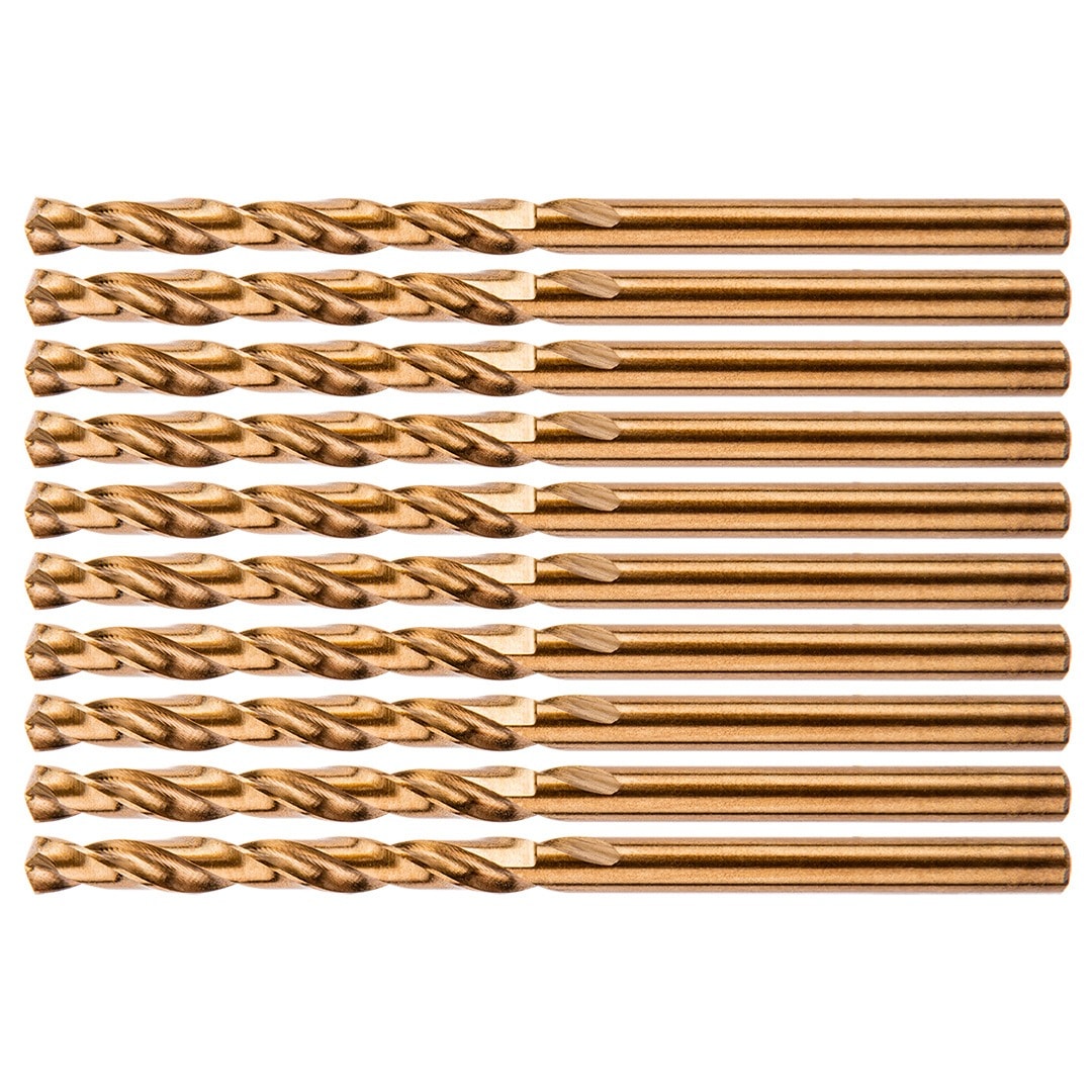 NEO TOOLS HSS-Co metal drill bits 3.0 mm, 10 pcs - precise and durable