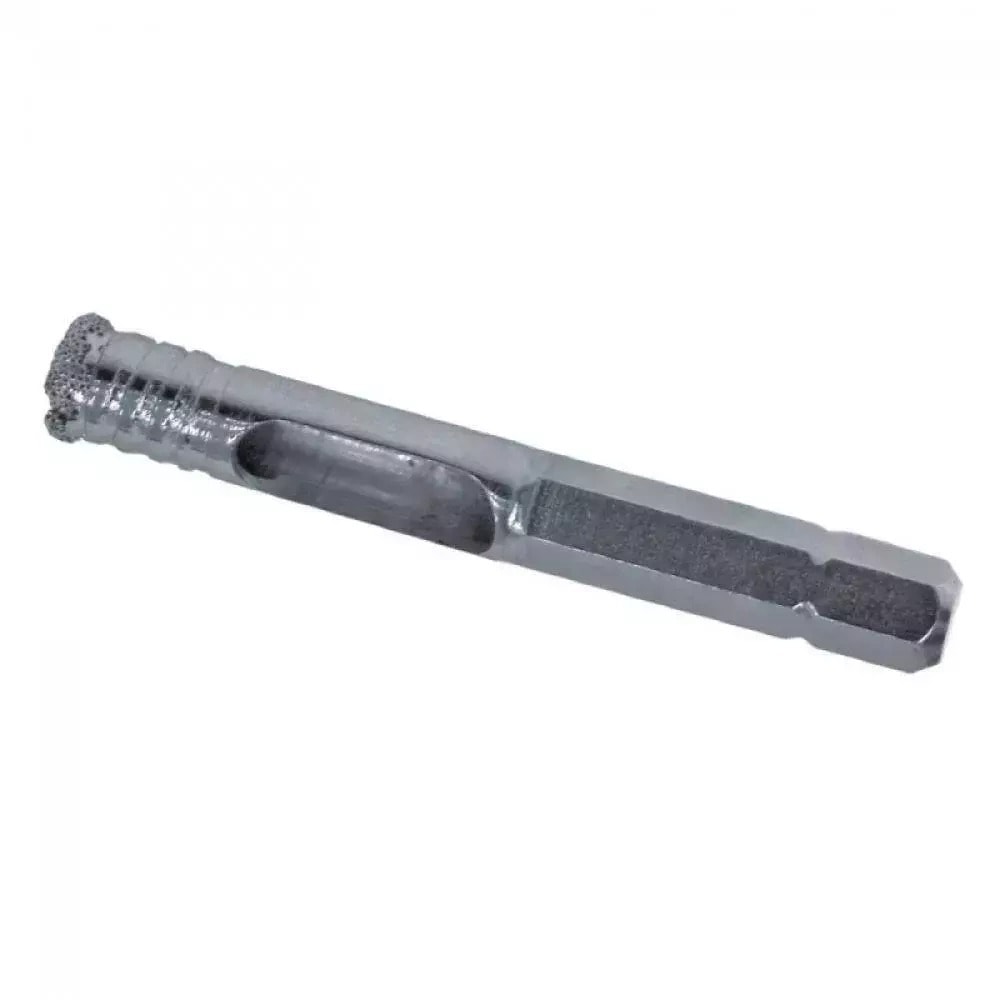DEDRA Diamond drill bit 10 mm for porcelain stoneware and terracotta with hexagonal shank - precise drilling