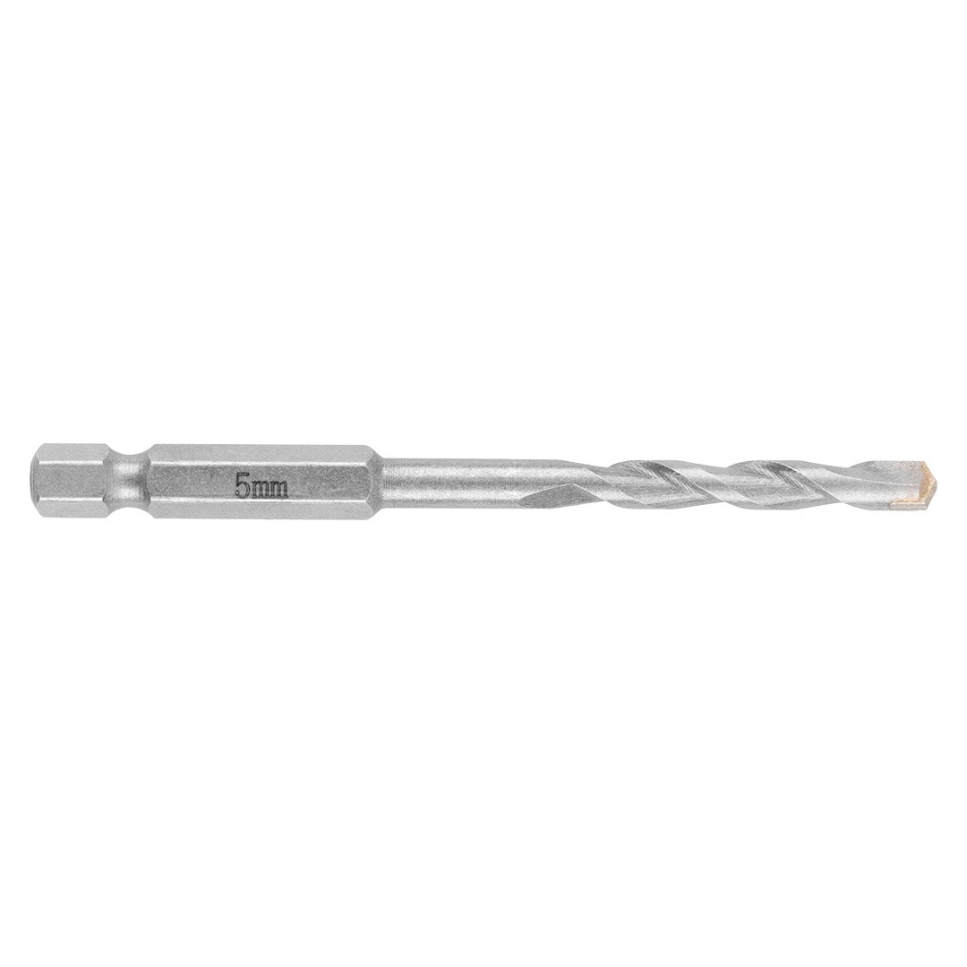 GRAPHITE Concrete drill bit Hex 5 mm - ideal for hard materials