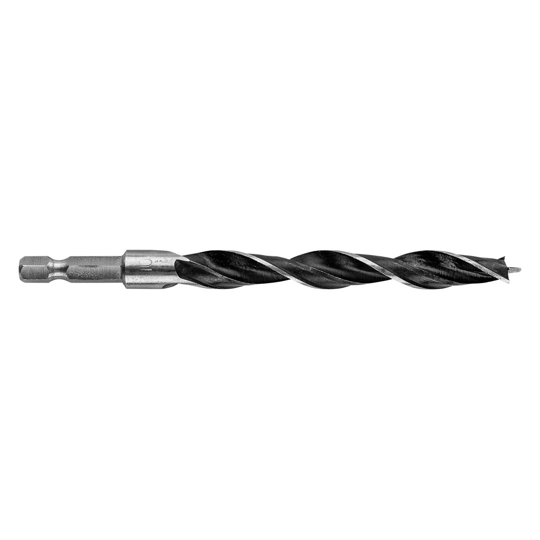 GRAPHITE Wood drill bit with Hex shank 10 mm - Precision tool for every DIY enthusiast