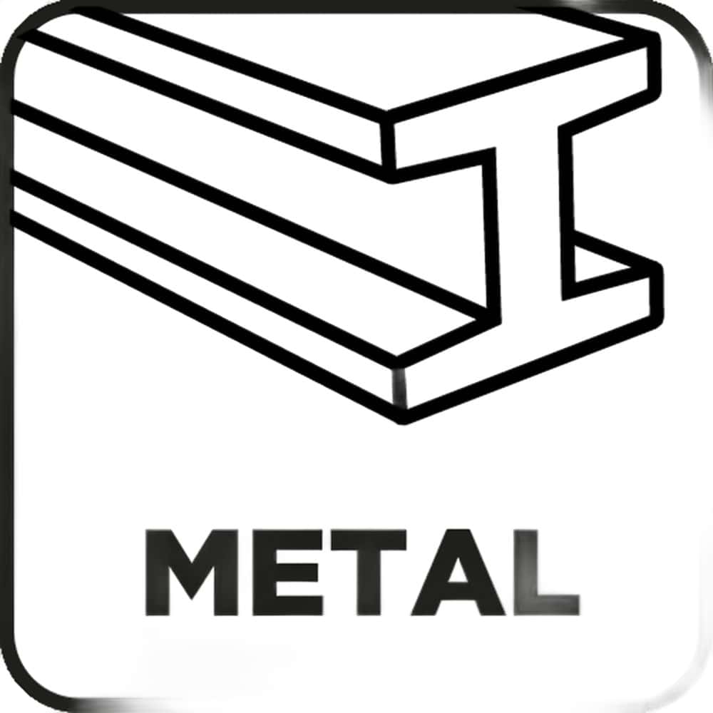 GRAPHITE Metal drill bit Hex 5.0 mm, 2 pieces - reliable drill bits for your workshop