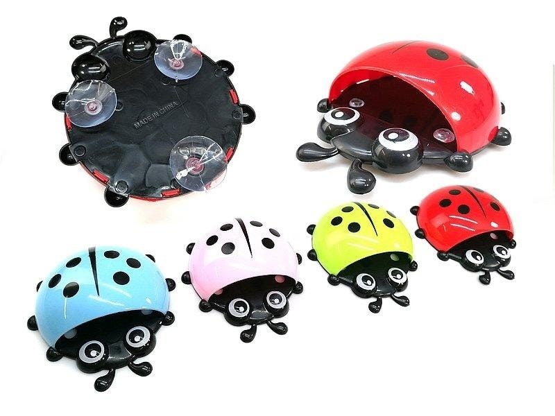 Ladybug Bathroom Hook with Suction Cup - Mix Colors