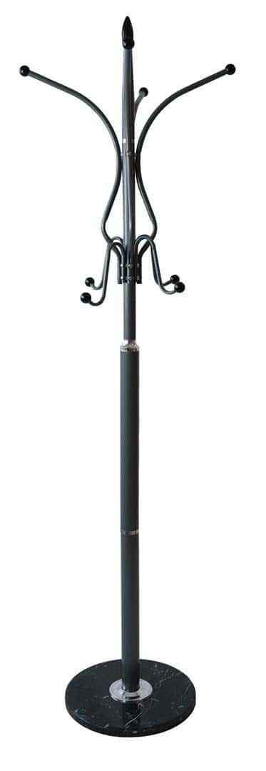 Standing Floor Coat Rack Marble Grey - elegant addition to your hallway