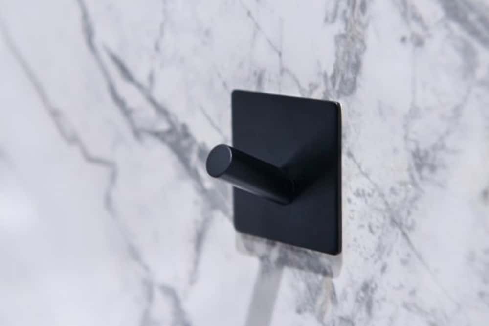 Single wall hook black - ideal for any interior