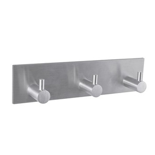 Wall Mounted Triple Steel Coat Rack - functional and elegant