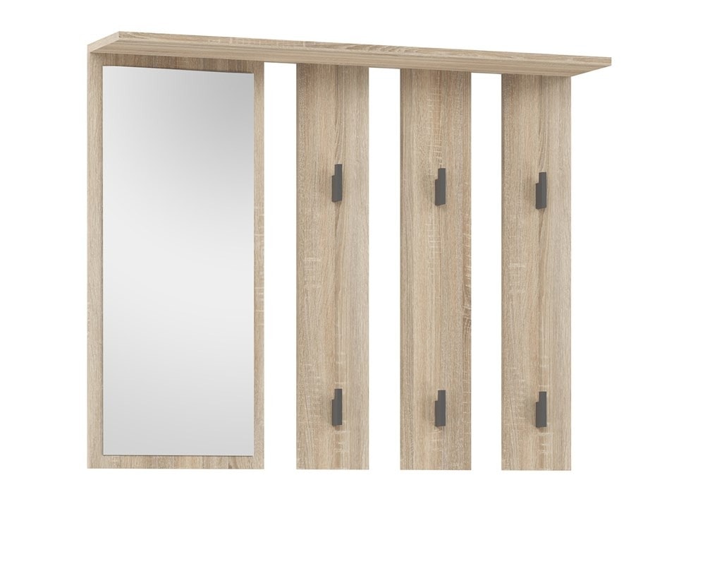 Coat rack with mirror Parma - functional addition to your hallway