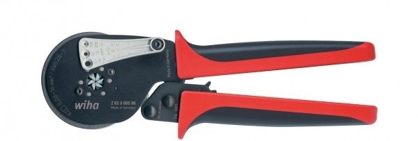 Wiha 41246 - Cable crimper, black-red, precise tool