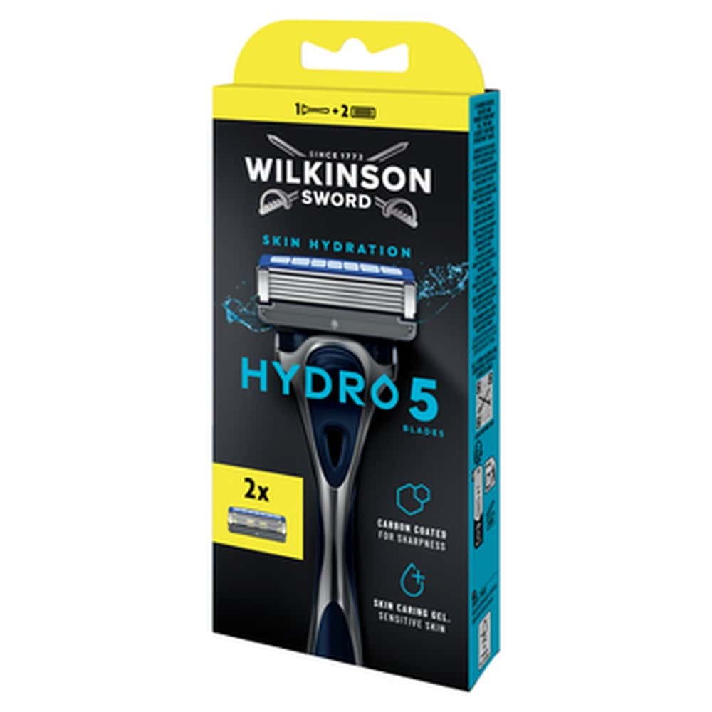 Wilkinson Sword Hydro 5 - Razor with 2 Cartridges for smooth skin
