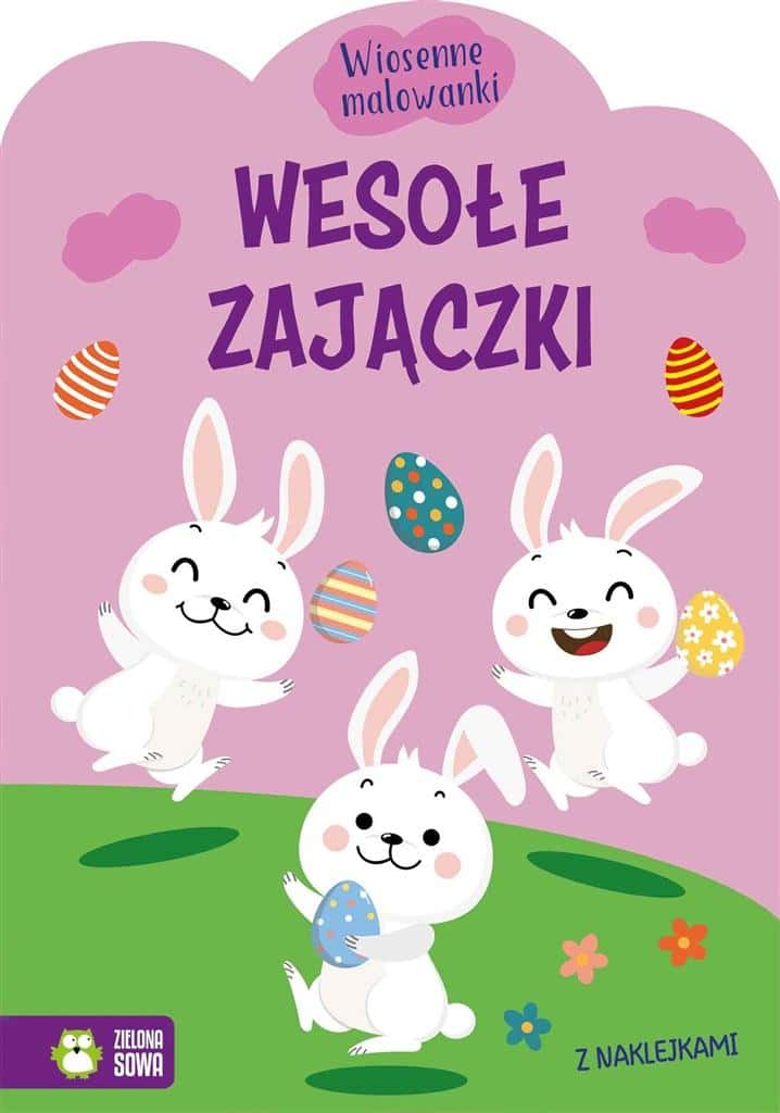 Spring Coloring Books Happy Bunnies - coloring book for kids