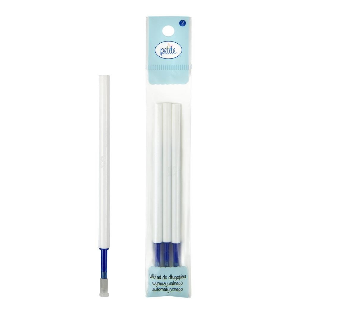 Refills for erasable automatic pen 3pcs - Perfect for school