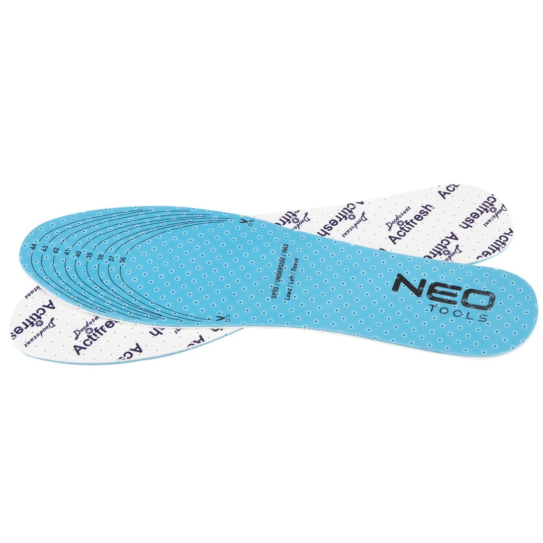 NEO TOOLS Actifresh shoe insoles to cut to size 36-45