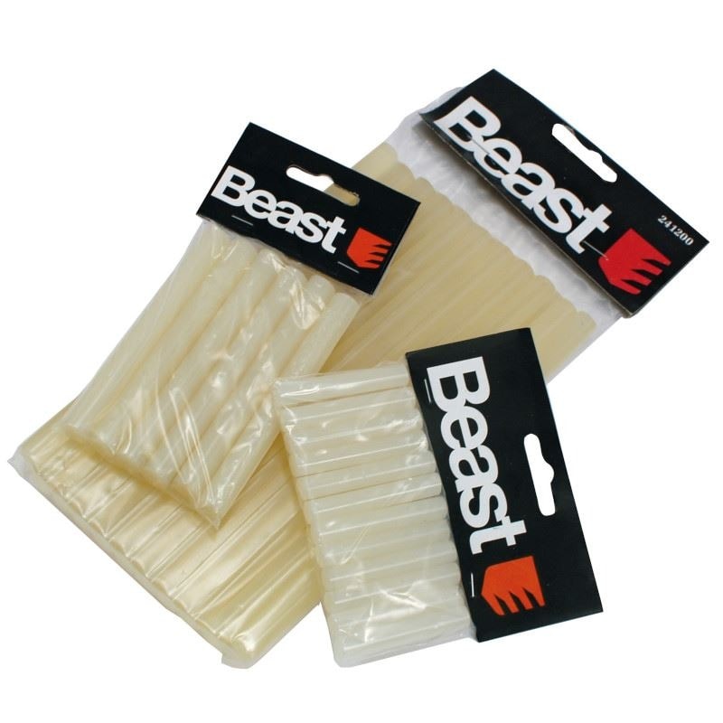 BEAST Hot Glue Sticks 8x50mm - 12pcs - for quick bonding of materials