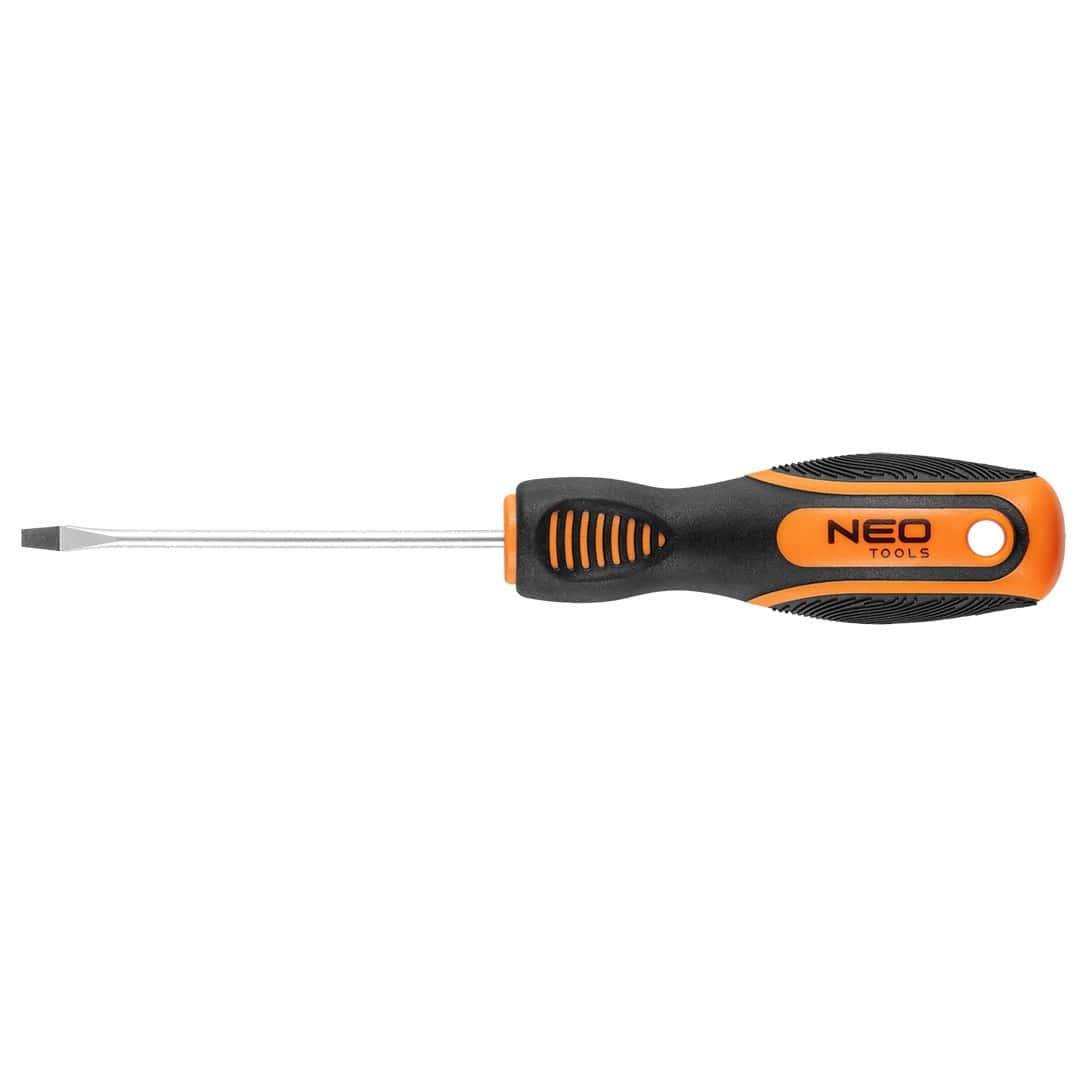 NEO Slotted screwdriver 3.0 x 75 mm - reliable tool in every workshop