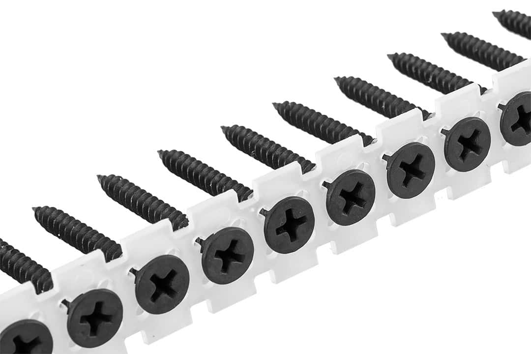 GRAPHITE Universal screws on tape 3.2 x 25 mm - 1000 pieces