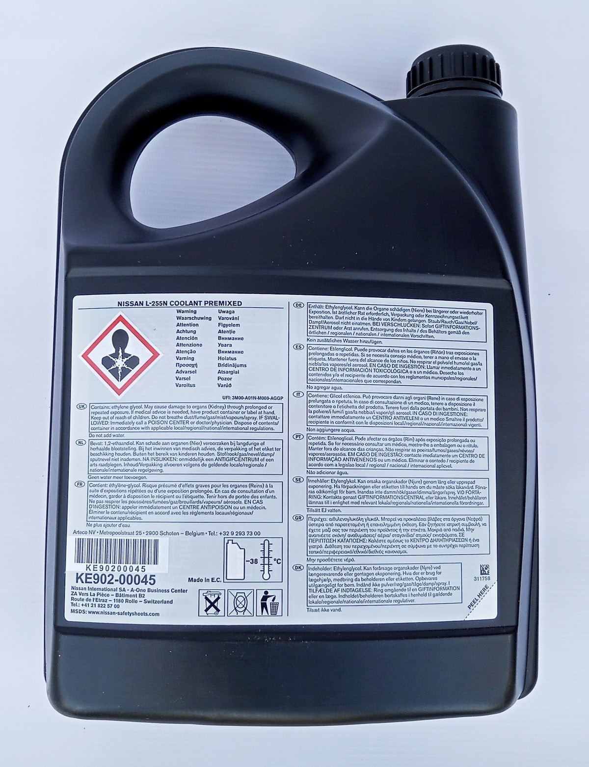 TOPS BOM Demineralized Water 5L - pure water for many applications