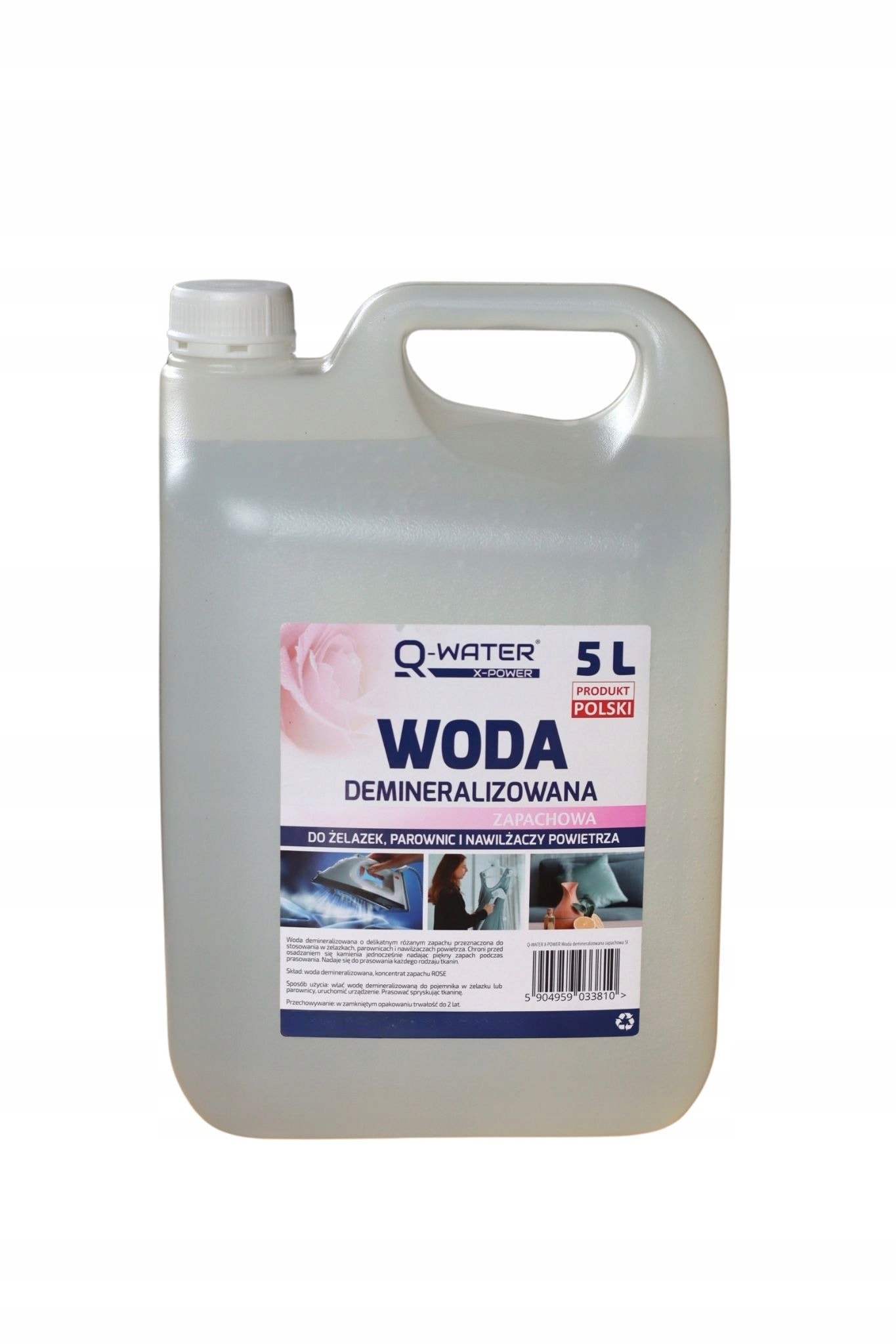 Demineralized Water Citrus Scent 1L - refreshing and fragrant