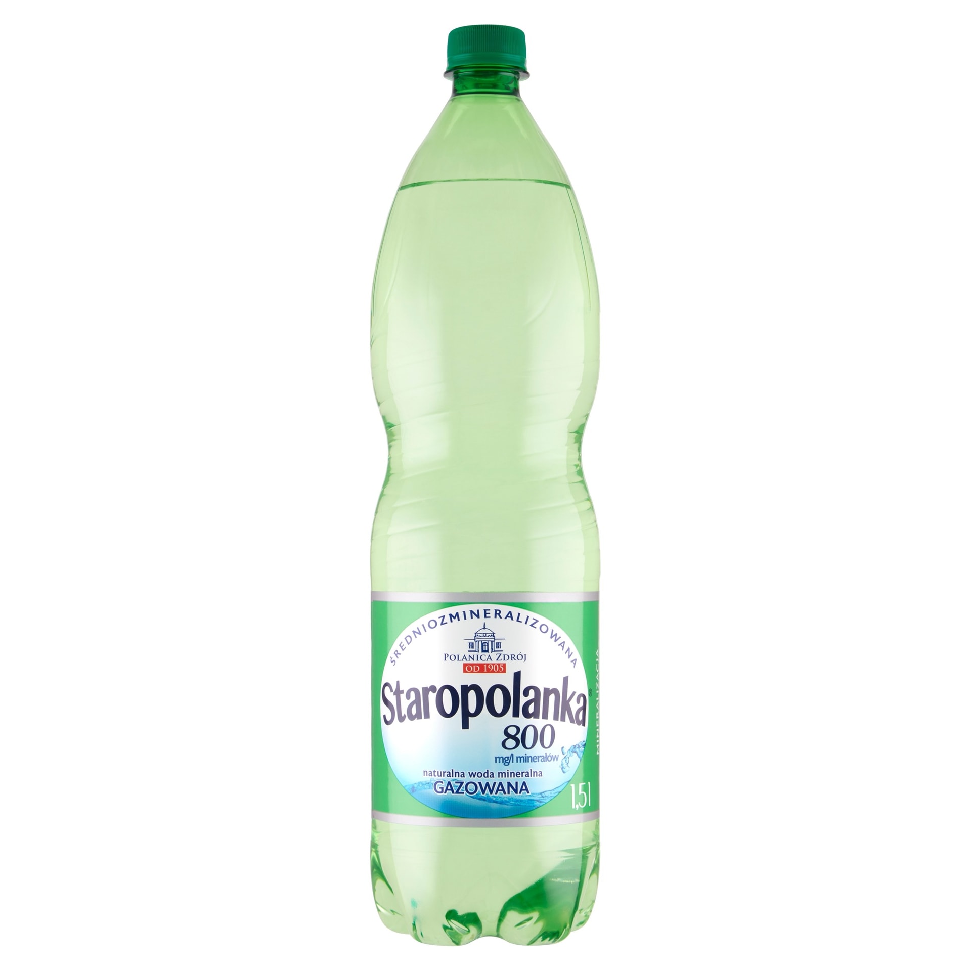 Staropolanka Carbonated Water 1.5l - natural refreshment