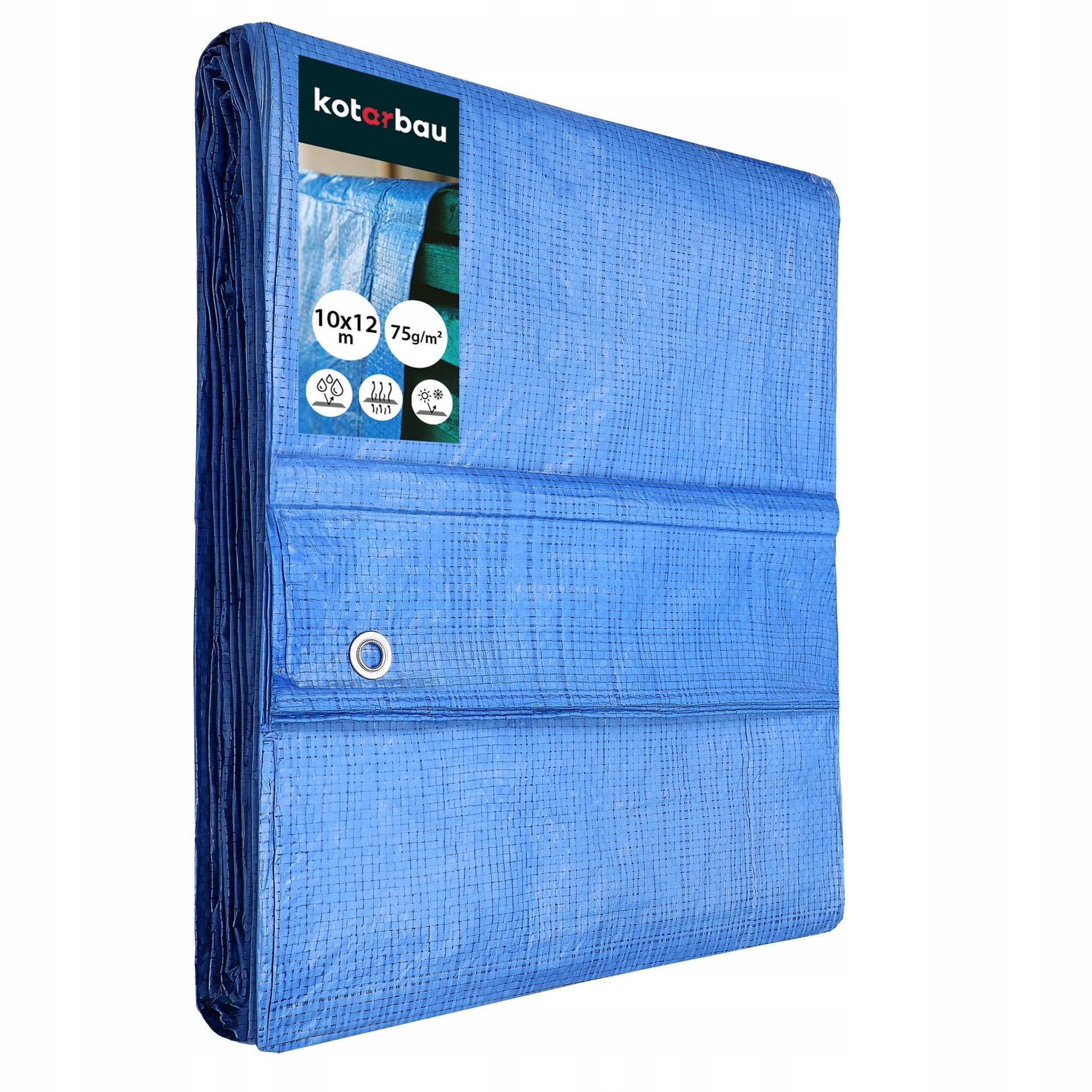 Waterproof tarpaulin 10x12m - reliable protection for your items