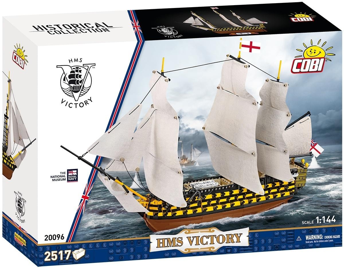 COBI HMS Victory Trafalgar 1805 - Construction blocks, 2517 pieces