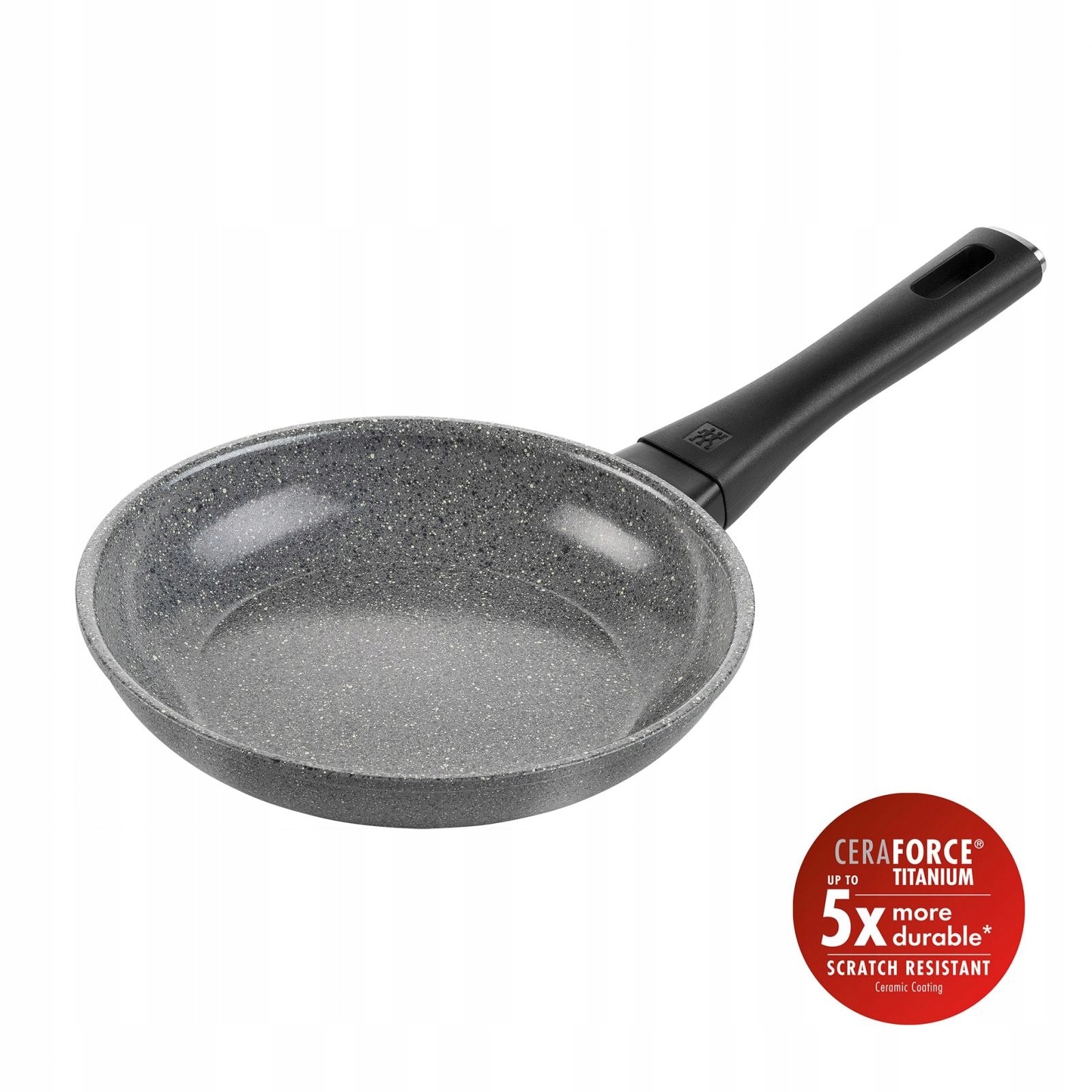 ZWILLING TERRENO PLUS Ceramic Wok 28 cm - grey, perfect for stir-fry