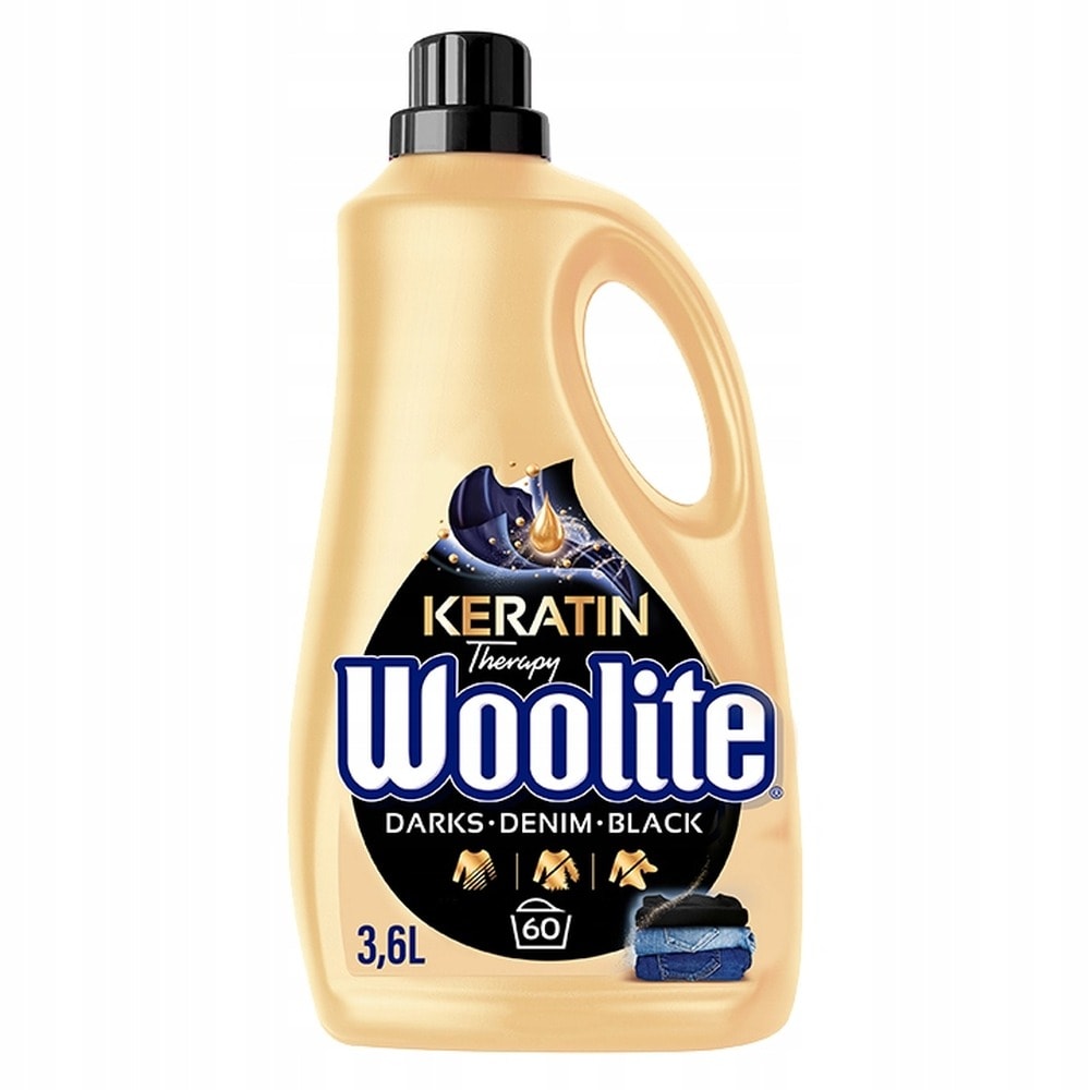 Woolite Laundry Detergent for Dark Clothes 3.6L - protection of color and fabrics