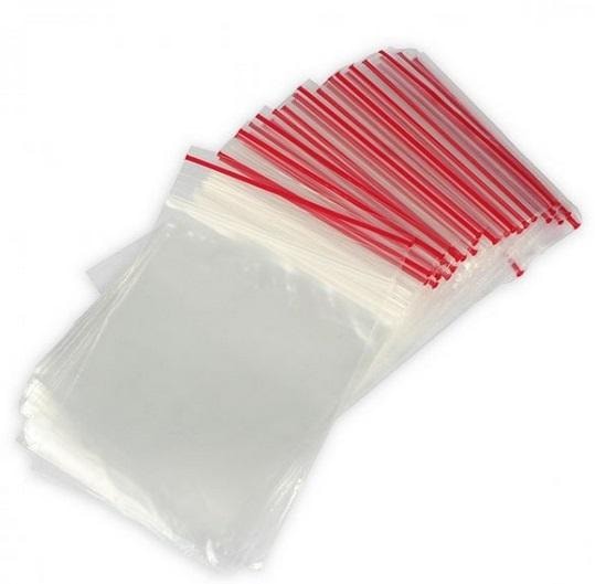 Zip lock bags 18x25 cm - 50 pieces - ideal for storage