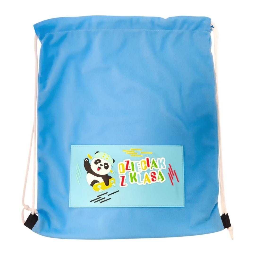 Worek cool. Dzieciak z klasą - Personalized shoe bag for children