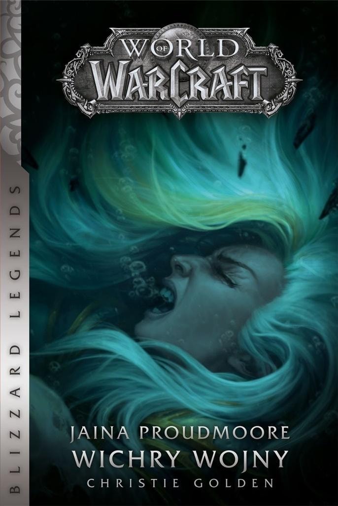 World of Warcraft Jaina Proudmoore War Winds - Fantasy book about magic and adventure